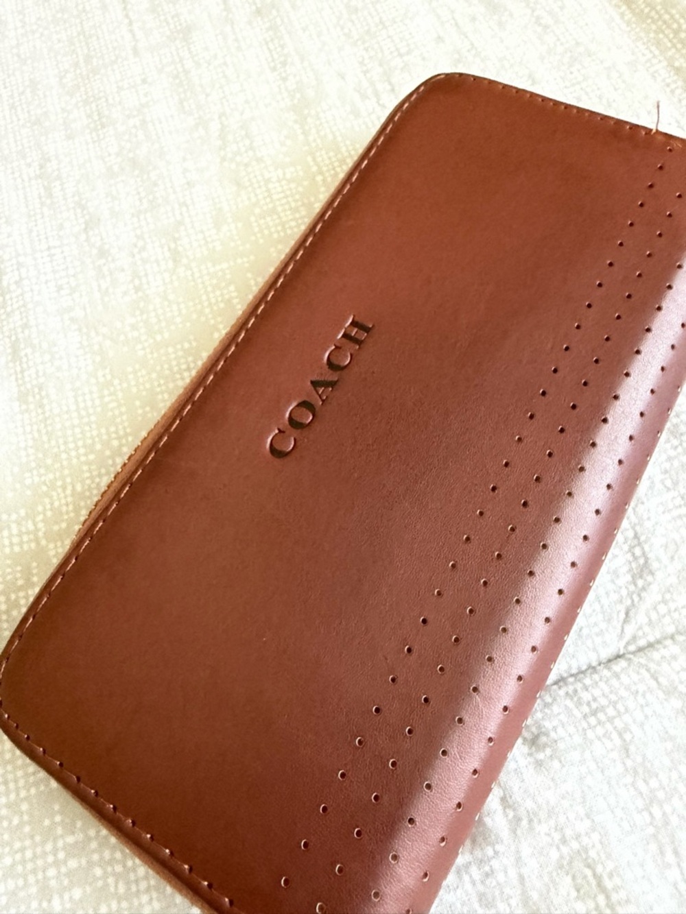 COACH Brown Leather women’s Wallet